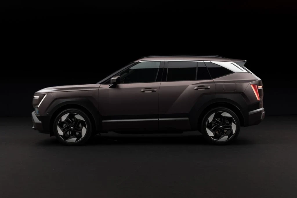 Uuden Tucsonin sivuprofiili. Kuva: Hyundai.