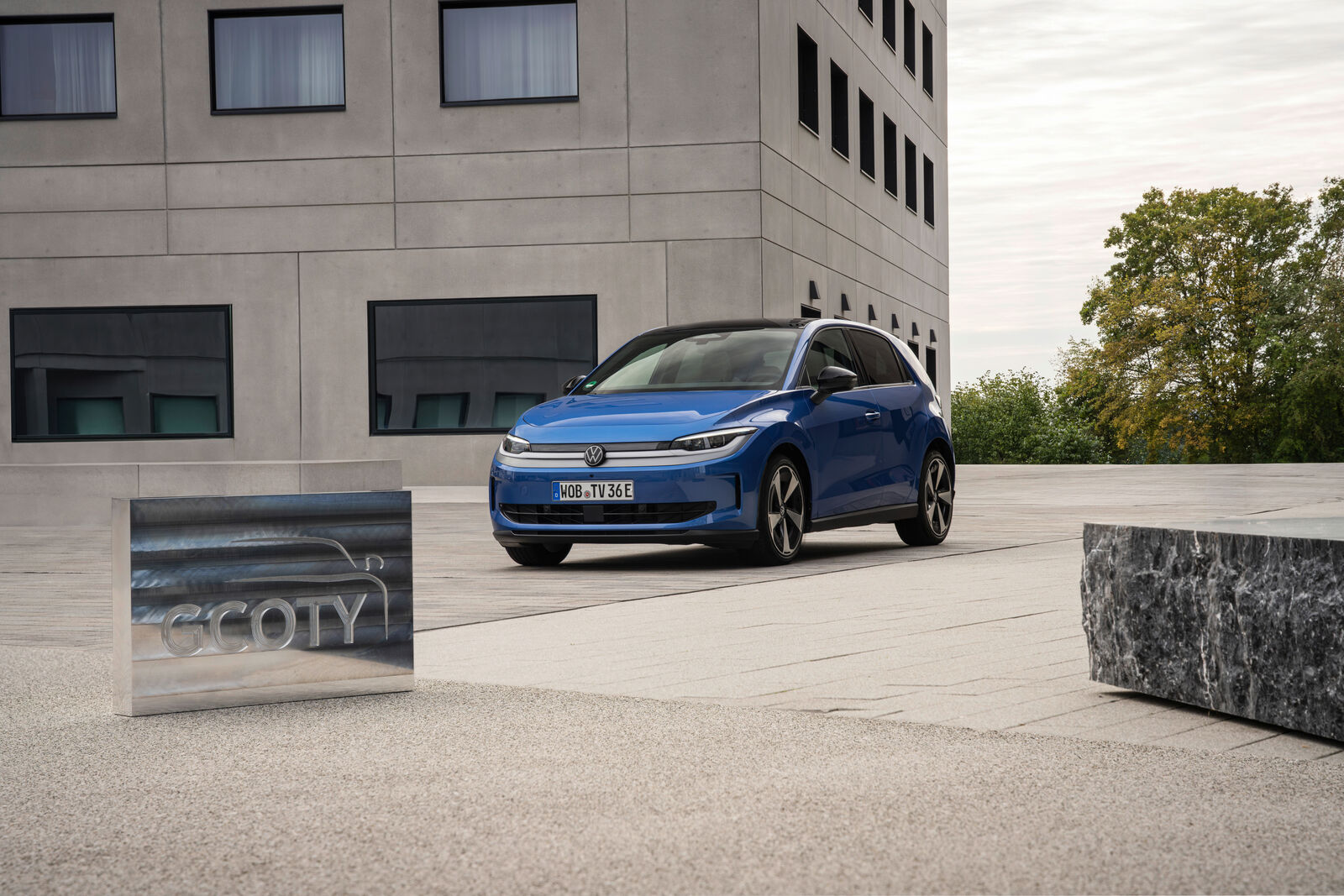 Volkswagen ID. Polo ja Budget-luokan palkinto. Saksan 24 995 euron lähtöhinta koskee perusversiota; kuvassa näkyvä varustelu ei ole lupaus lähtöhintaisen auton varusteista. Kuva: Volkswagen AG.